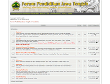 Tablet Screenshot of forum.pdkjateng.go.id